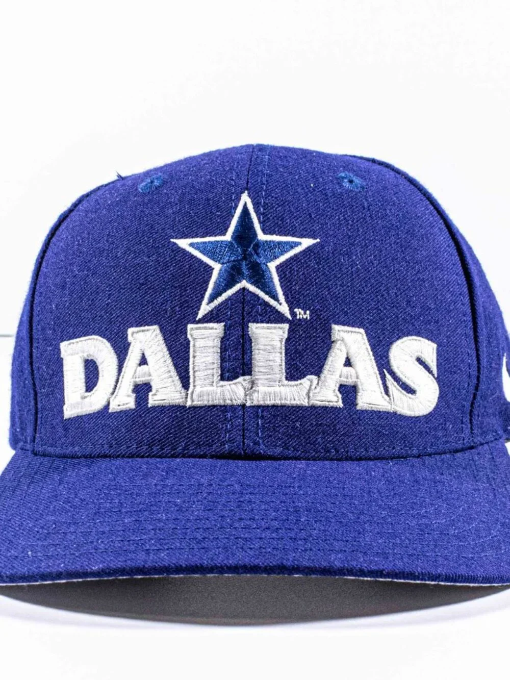 Vintage 90s Nike Dallas Cowboys Pro Line Snapback Hat Swoosh Cap NFL Football